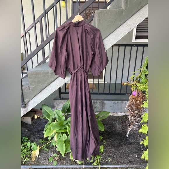 Ginger & Smart Beloved Midi Wrap Dress Silk Wedding Guest Mother of the Bride 12 - Picture 9 of 10